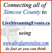 Connecting Simcoe County to LiveStreamingEvents.ca